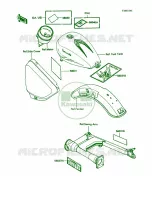 Labels per Kawasaki Vulcan 750 1988