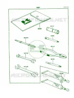 Owner's Tools per Kawasaki Vulcan 750 1988