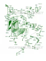 Radiator per Kawasaki Vulcan 750 1988