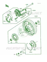 Rear WheelChain per Kawasaki Vulcan 750 1988