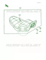Seat per Kawasaki Vulcan 750 1988