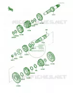 Transmission per Kawasaki Vulcan 750 1988