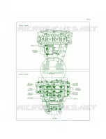 Crankcase Bolt Pattern per Kawasaki Ninja ZX-10R 30th Anniversary 2015