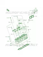 Cylinder Head per Kawasaki Ninja ZX-10R 30th Anniversary 2015