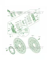 Front Brake per Kawasaki Ninja ZX-10R 30th Anniversary 2015