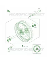 Front Wheel per Kawasaki Ninja ZX-10R 30th Anniversary 2015