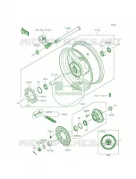 Rear WheelChain per Kawasaki Ninja ZX-10R 30th Anniversary 2015