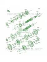 Transmission per Kawasaki Ninja ZX-10R 30th Anniversary 2015