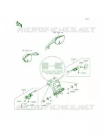 Turn Signals per Kawasaki Ninja ZX-10R 30th Anniversary 2015