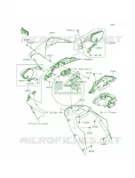 Cowling per Kawasaki Ninja ZX-10R ABS 2015