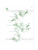 Footrests per Kawasaki Ninja ZX-10R ABS 2015