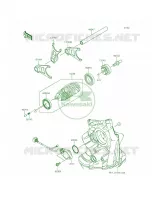 Gear Change DrumShift Forks per Kawasaki Ninja ZX-10R ABS 2015
