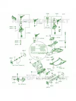 Ignition SwitchLocksReflectors per Kawasaki Ninja ZX-10R ABS 2015