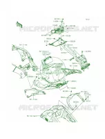 Rear Fenders per Kawasaki Ninja ZX-10R ABS 2015