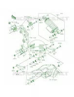 SuspensionShock Absorber per Kawasaki Ninja ZX-10R ABS 2015