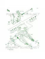 Swingarm per Kawasaki Ninja ZX-10R ABS 2015