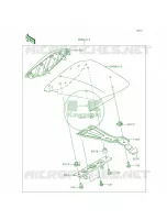 AccessorySingle Seat Cover per Kawasaki Ninja ZX-6R 2015