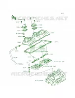 Cylinder Head Cover per Kawasaki Ninja ZX-6R 2015