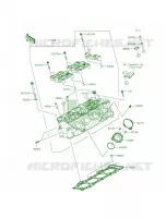 Cylinder Head per Kawasaki Ninja ZX-6R 2015
