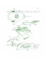 DecalsBlackFDF per Kawasaki Ninja ZX-6R 2015