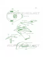 DecalsGrayFFF per Kawasaki Ninja ZX-6R 2015