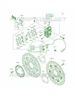 Front Brake per Kawasaki Ninja ZX-6R 2015
