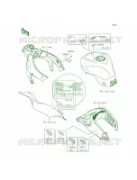 Labels per Kawasaki Ninja ZX-6R 2015
