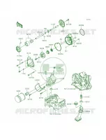 Oil PumpOil Filter per Kawasaki Ninja ZX-6R 2015
