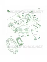 Rear Brake per Kawasaki Ninja ZX-6R 2015