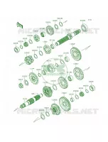 Transmission per Kawasaki Ninja ZX-6R 2015