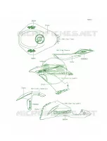 DecalsBlackFDF per Kawasaki Ninja ZX-6R 2015