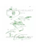 DecalsGreenFDF per Kawasaki Ninja ZX-6R 2015