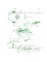 DecalsOrangeFEF per Kawasaki Ninja ZX-6R 2015