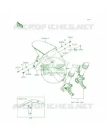 Front Fenders per Kawasaki Ninja ZX-6R 2015