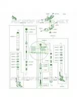 Front Fork per Kawasaki Ninja ZX-6R 2015