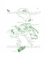Fuel Evaporative SystemCA per Kawasaki Ninja ZX-6R 2015