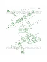 Gear Change DrumShift Forks per Kawasaki Ninja ZX-6R 2015