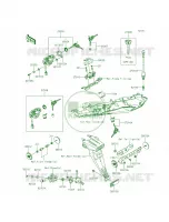 Ignition SwitchLocksReflectors per Kawasaki Ninja ZX-6R 2015