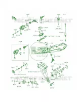 Ignition SwitchLocksReflectors per Kawasaki Ninja ZX-6R 2015