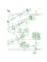 Oil PumpOil Filter per Kawasaki Ninja ZX-6R 2015