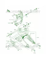 Swingarm per Kawasaki Ninja ZX-6R 2015