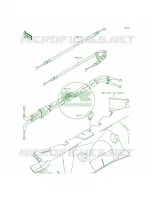 Cables per Kawasaki Ninja ZX-14R ABS 30th Anniversary 2015