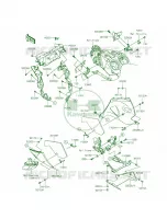 Cowling Lowers per Kawasaki Ninja ZX-14R ABS 30th Anniversary 2015