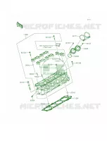 Cylinder Head per Kawasaki Ninja ZX-14R ABS 30th Anniversary 2015