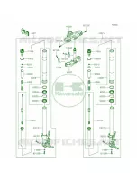 Front ForkFFFB per Kawasaki Ninja ZX-14R ABS 30th Anniversary 2015