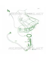 Fuel Pump per Kawasaki Ninja ZX-14R ABS 30th Anniversary 2015