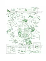 Fuel Tank per Kawasaki Ninja ZX-14R ABS 30th Anniversary 2015