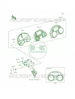 Meters per Kawasaki Ninja ZX-14R ABS 30th Anniversary 2015