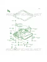 Oil Pan per Kawasaki Ninja ZX-14R ABS 30th Anniversary 2015