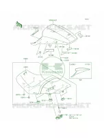 Seat per Kawasaki Ninja ZX-14R ABS 30th Anniversary 2015